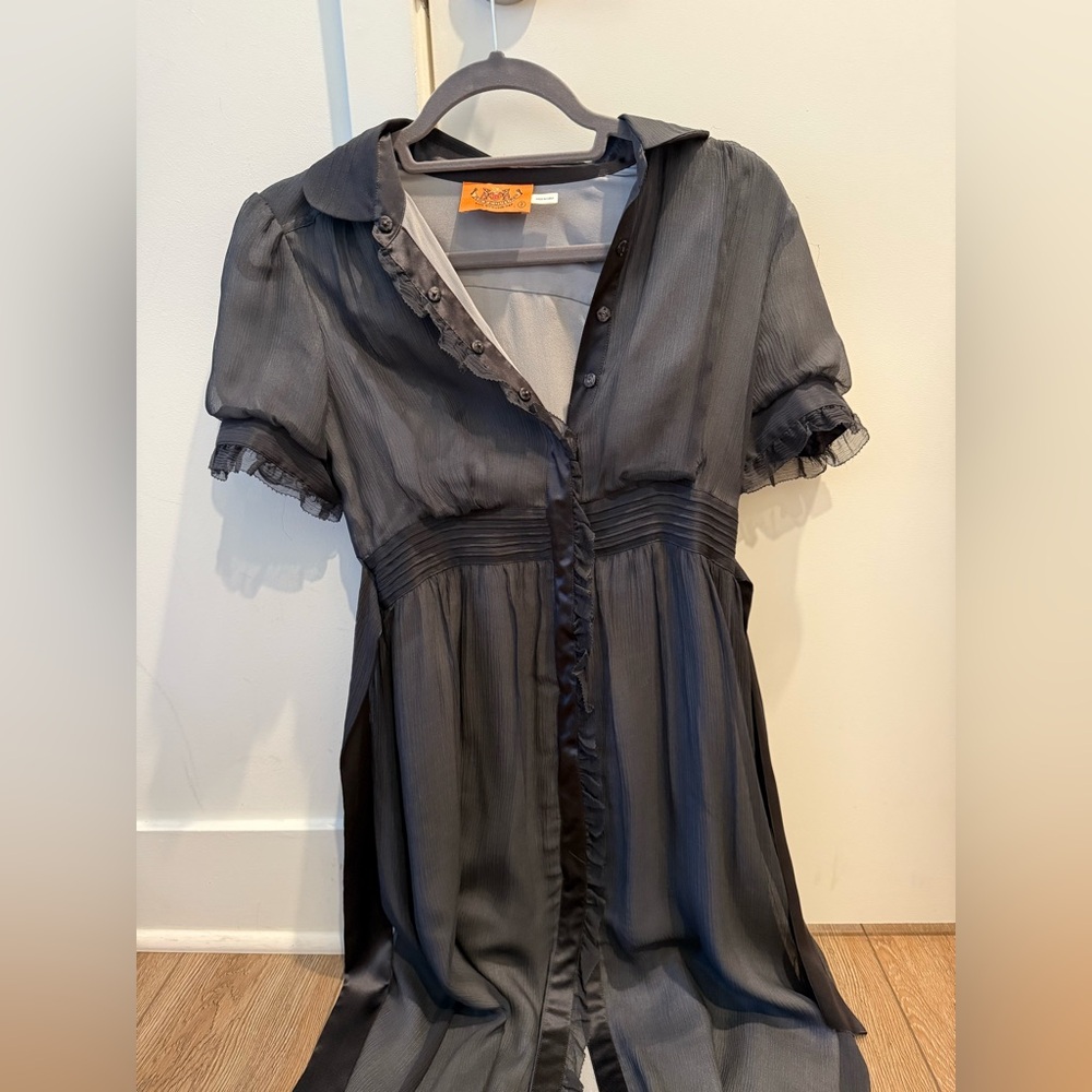 Juicy Couture Grey Maxi Dress